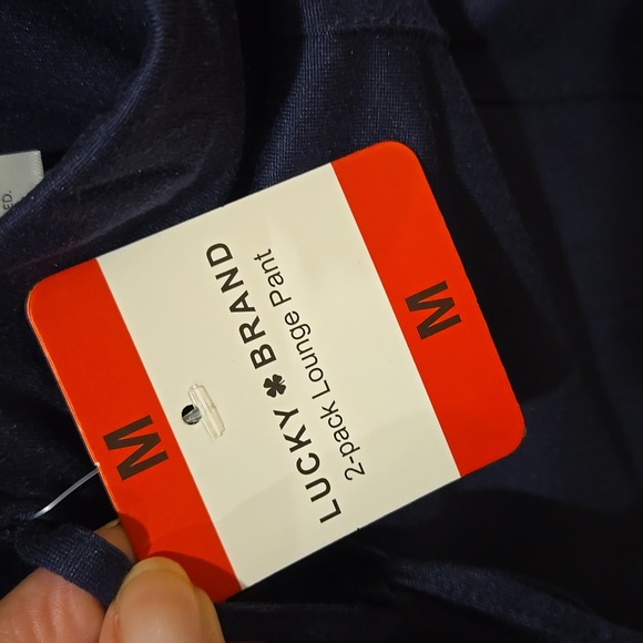 NWT Lucky Brand Lounge Pant Navy Blue - Picture 3 of 5